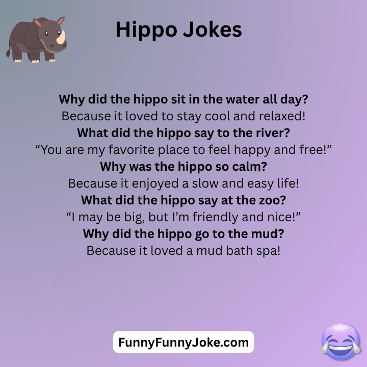 Jokes About Hippos