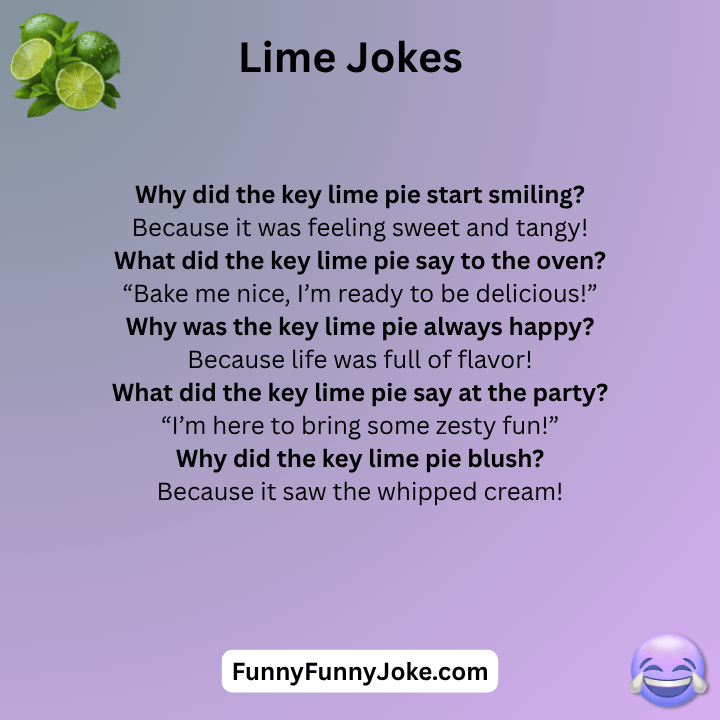 Key Lime Pie Jokes