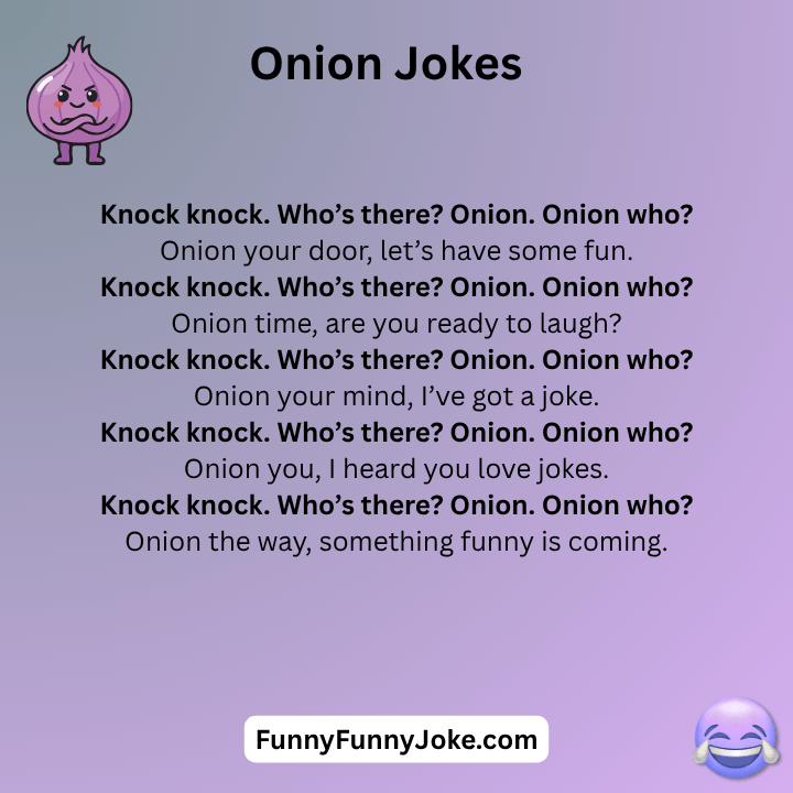 Onion Knock Knock Jokes