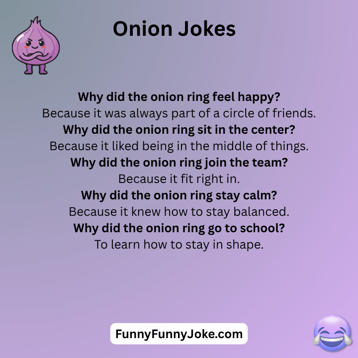 Onion Ring Jokes