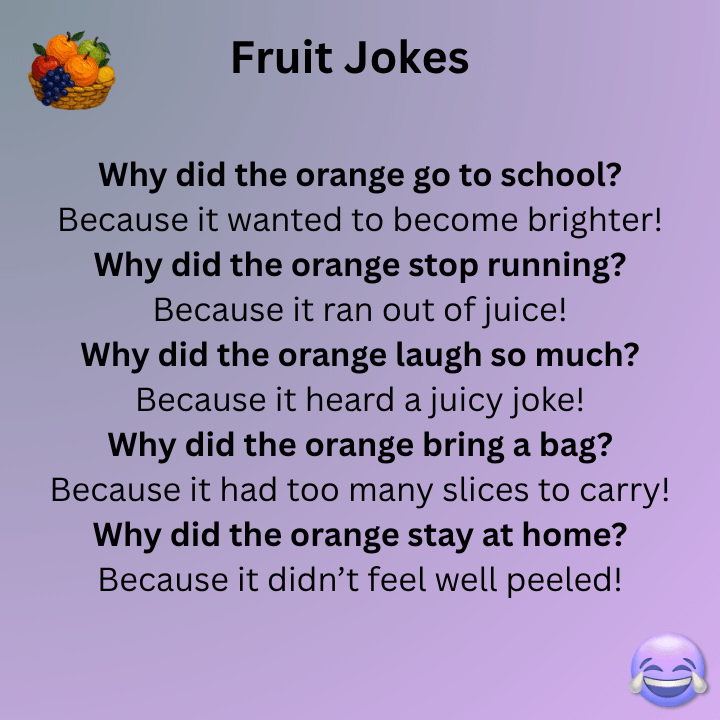 Orange Fruit Jokes