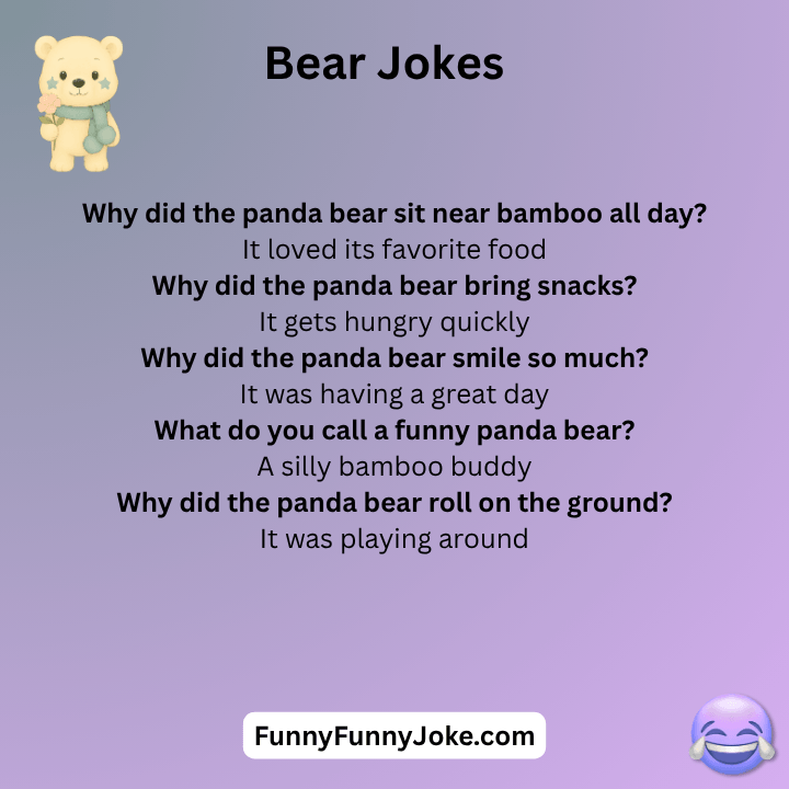 Panda Bear Jokes