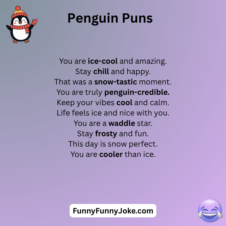 Penguin Puns