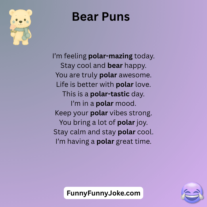 Polar Bear Puns