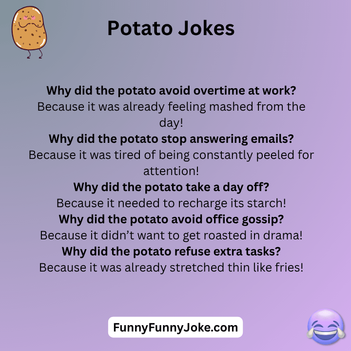 Potato Jokes For Adults