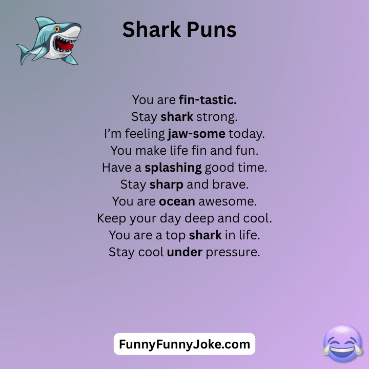 Shark Puns