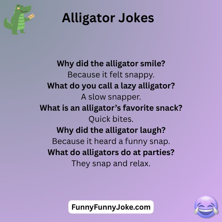 Short Alligator Jokes