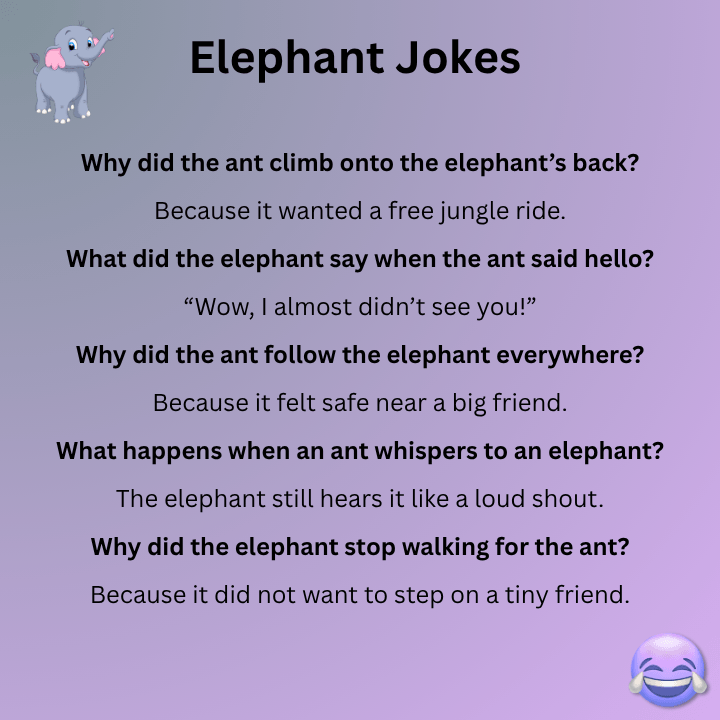 Ant & Elephant Jokes