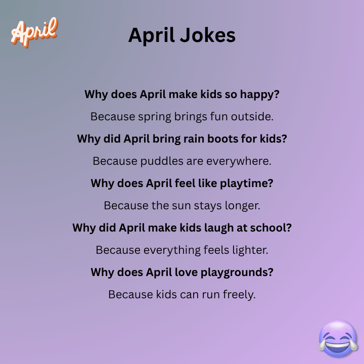 April Jokes For Kids