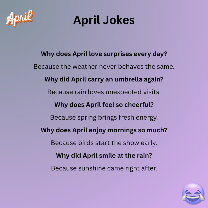 April Jokes One Liners