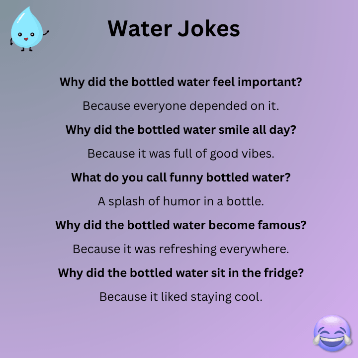 Bottled Water Jokes