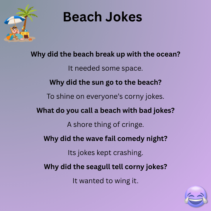 Corny Beach Jokes)