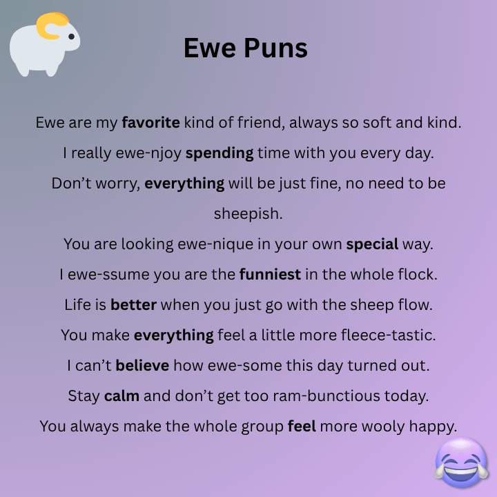 Ewe Puns