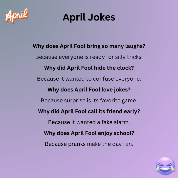 Fool April Jokes