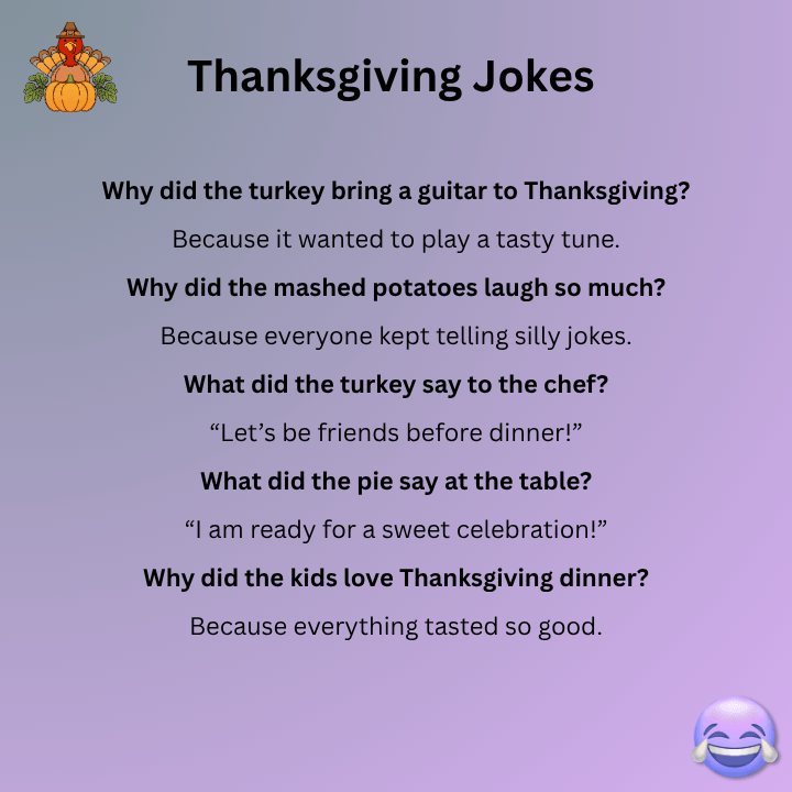 Fun Thanksgiving Jokes