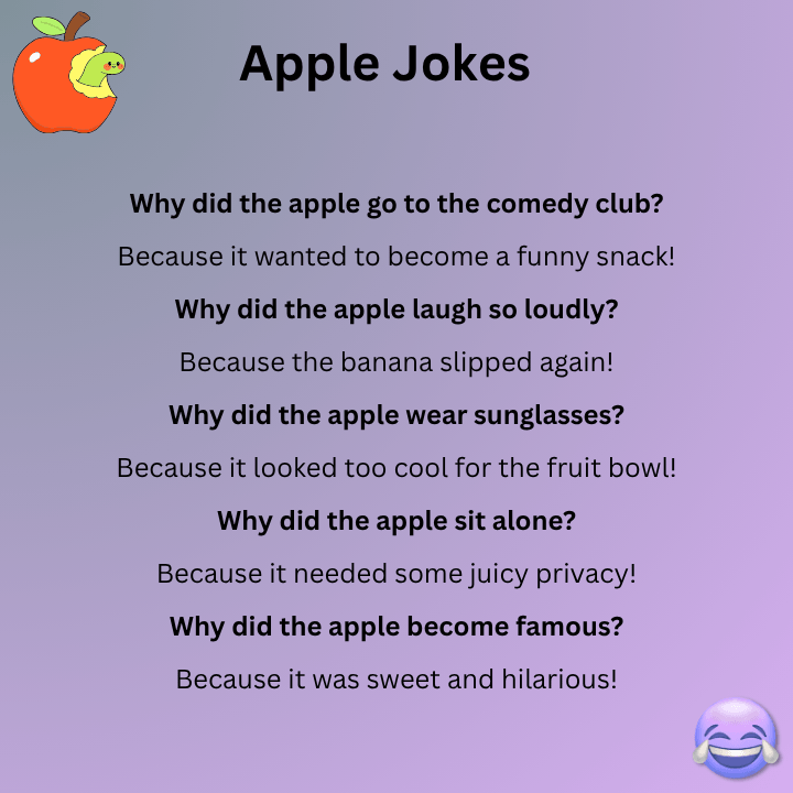 Funny Apple Jokes