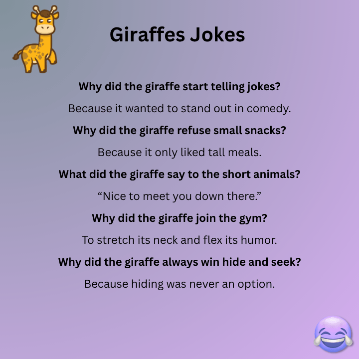 Funny Giraffes Jokes