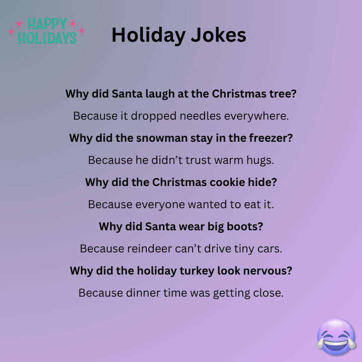 Funny Holiday Jokes Christmas