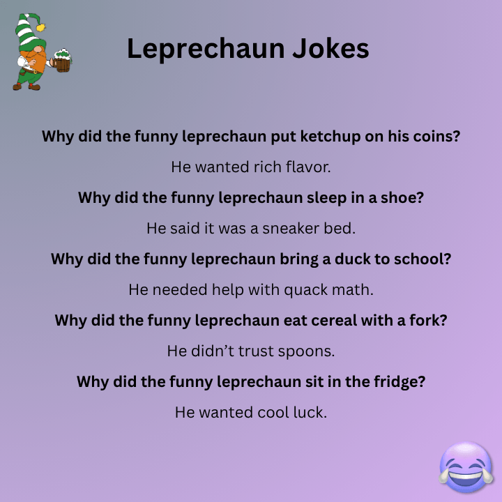 Funny Leprechaun Jokes