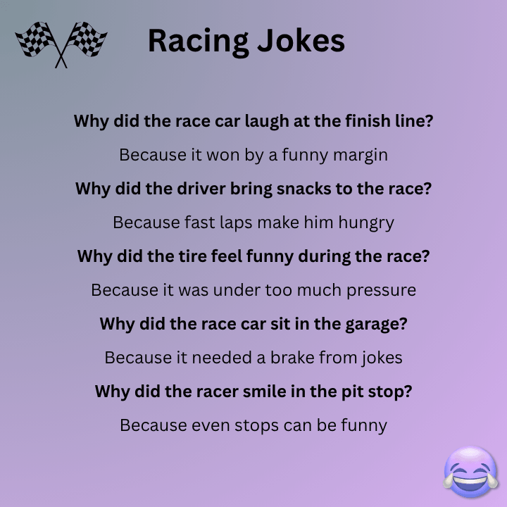 Funny Racing Jokes