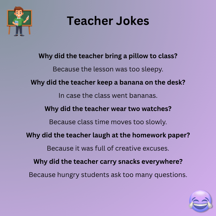 Funny Teacher Jokes