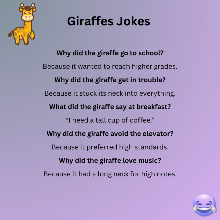 Giraffes Jokes