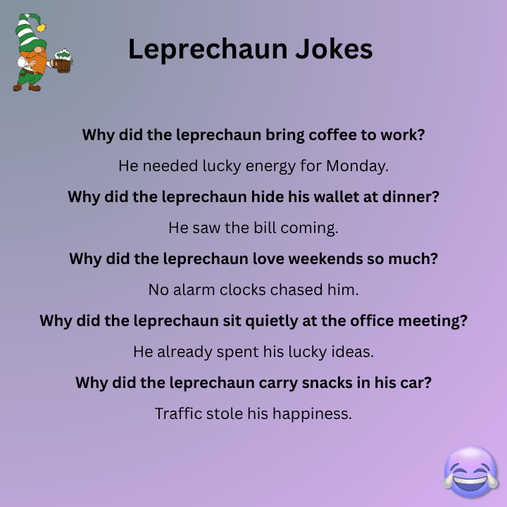 Leprechaun Jokes For Adults