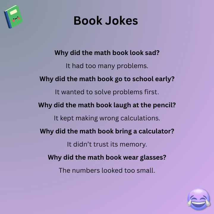 Math Book Jokes