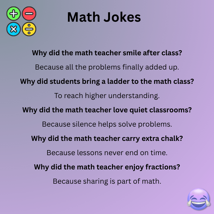 Math Jokes For Teachers