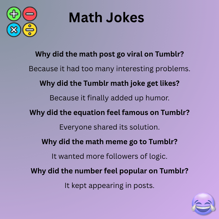 Math Jokes Tumblr
