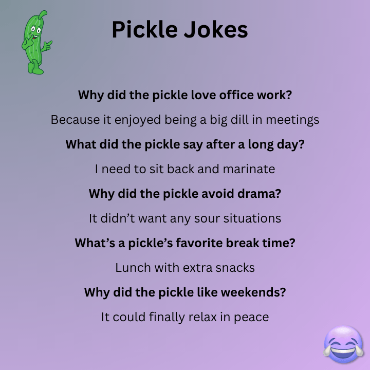 Pickle Jokes For Adults 