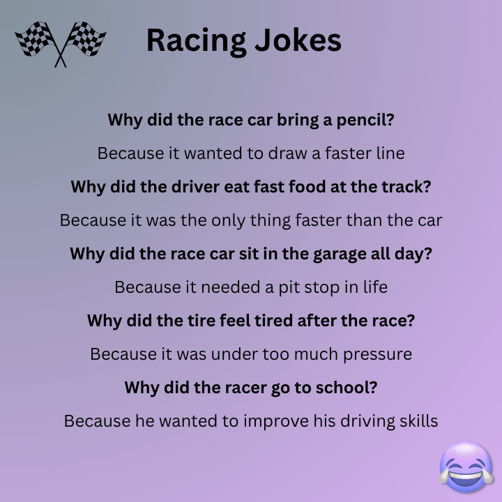 Racing Jokes