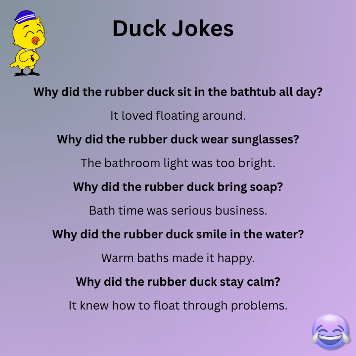 Rubber Duck Jokes