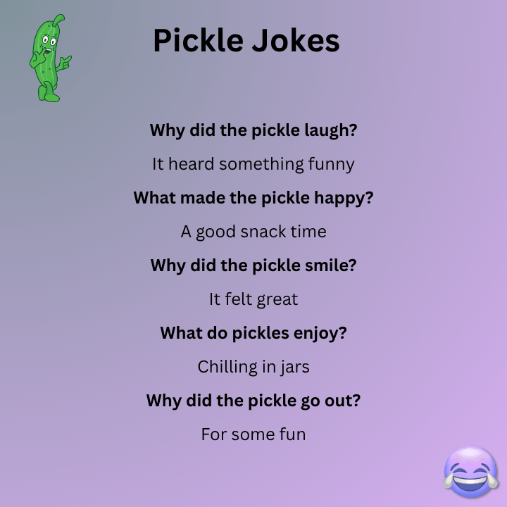 Short Pickle Jokes