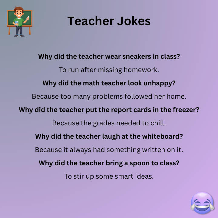 Teacher Jokes Funny