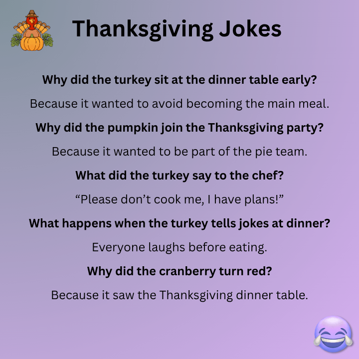 Thanksgiving Jokes