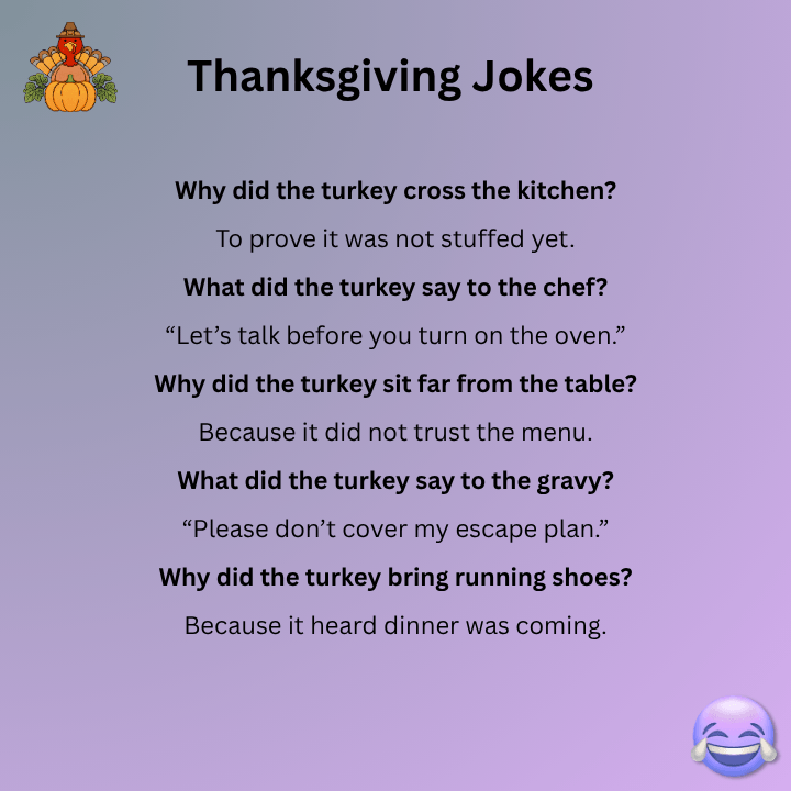 Thanksgiving Jokes Turkey