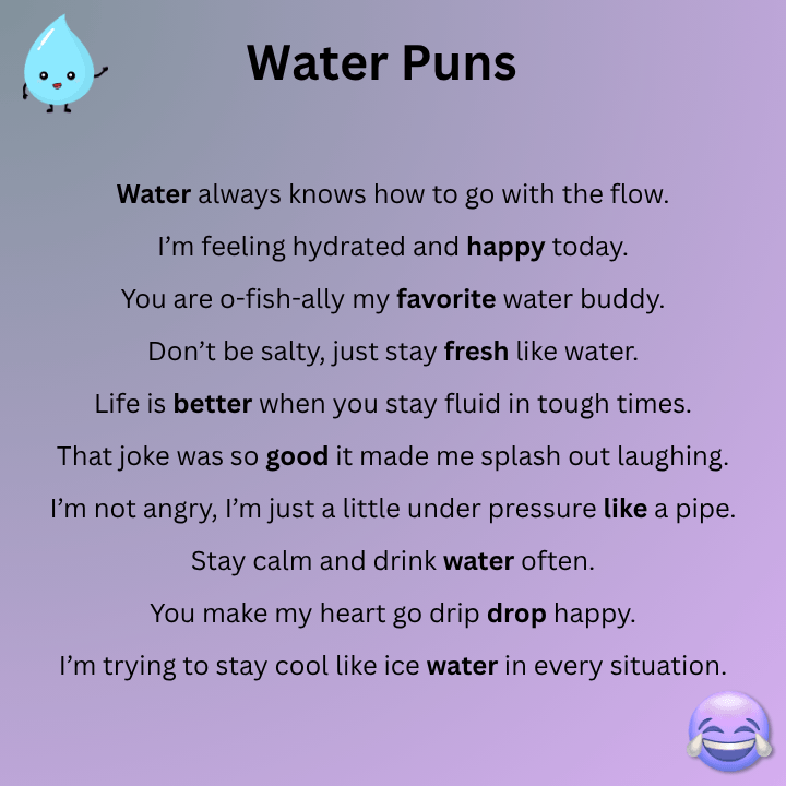 Water Puns