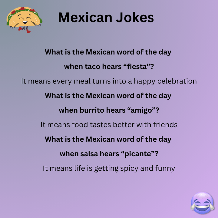 Word Of The Day Mexican Jokes
