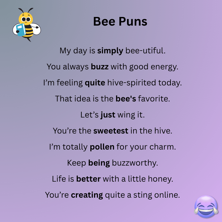 Bee Puns