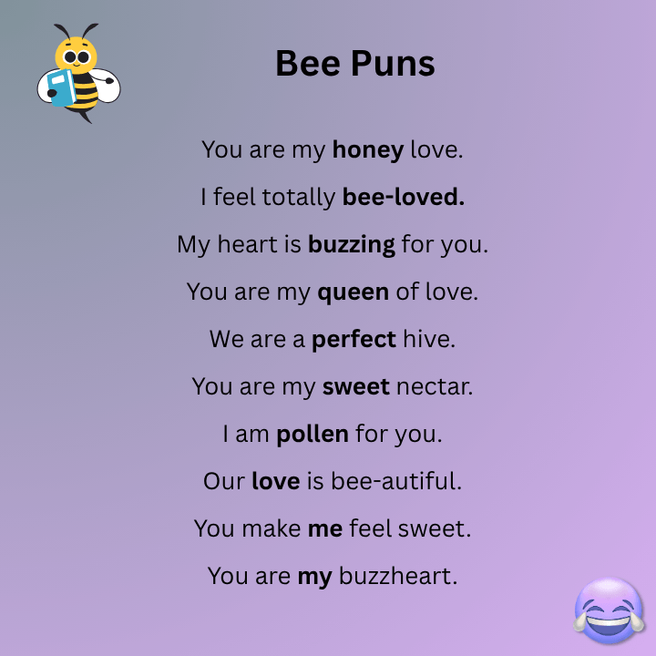 Bee Puns Love