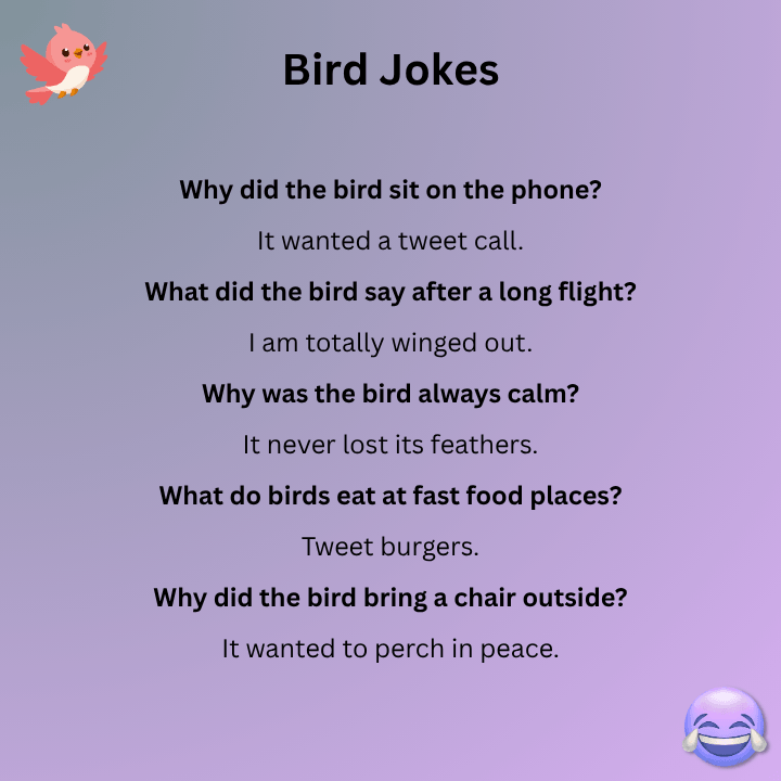 Bird Jokes One Liners