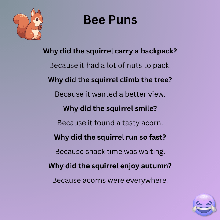 Squirrels Jokes