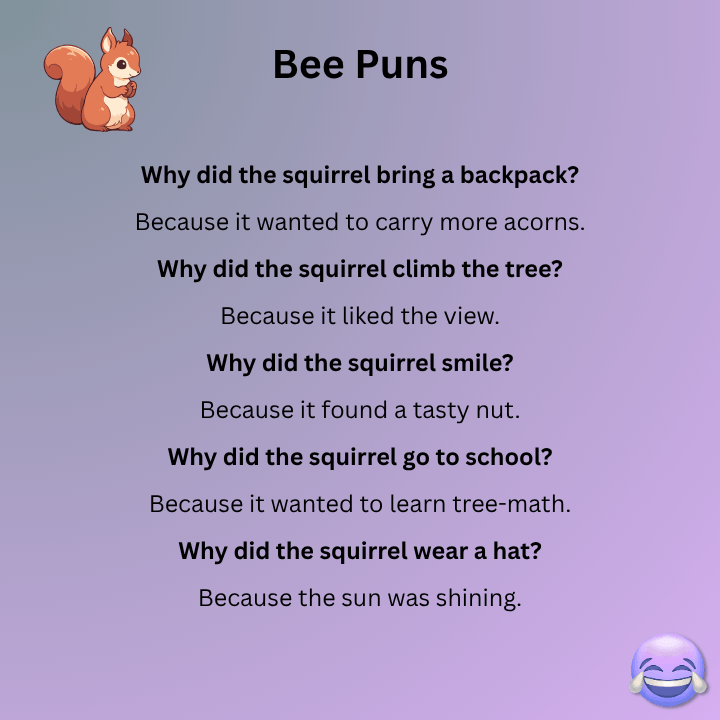 Squirrels Jokes For Kids